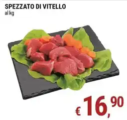 Tre Valli Supermercato Spezzato di vitello offerta