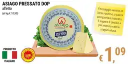 Tre Valli Supermercato Asiago pressato Dop offerta