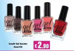Euroshop Smalti Gel Keratin Assortiti offerta