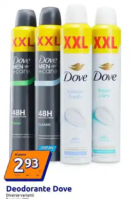 Action Deodorante Dove offerta