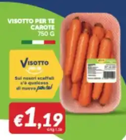 Supermercati Visotto Visotto carote offerta
