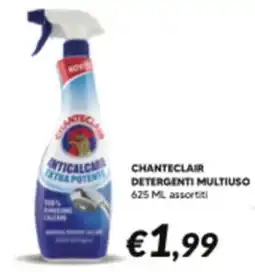 Supermercati Visotto Chanteclair detergenti multiuso offerta