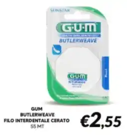Supermercati Visotto Gum filo interdentale cerato offerta