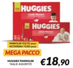 Supermercati Visotto Huggies pannolini offerta
