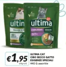 Supermercati Visotto Ultima cat cibo secco gatto esigenze speciali offerta