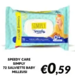 Supermercati Visotto Simply baby offerta