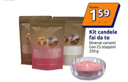 Action Kit candele fai da te offerta