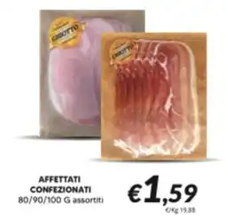 Supermercati Visotto Affettati confezionati Gibotto offerta