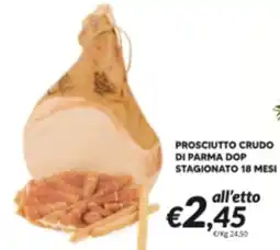 Supermercati Visotto Prosciutto crudo di Parma DOP offerta