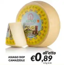 Supermercati Visotto Asiago Dop Camazzole offerta