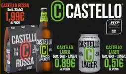 Supermercati Visotto Castello Lager offerta