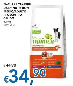 Migross Superstore Natural Trainer Daily Nutrition Medio/Adulto Prosciutto Crudo offerta