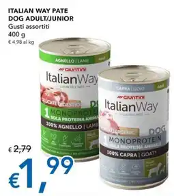 Migross Superstore Italian Way dog adult/junior offerta