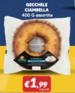Supermercati Visotto Gecchele ciambella offerta