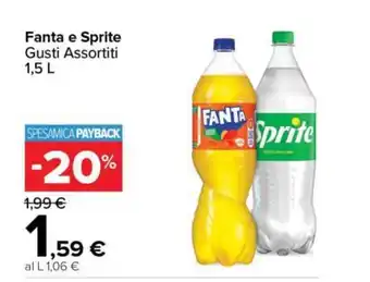 Fanta e Sprite Gusti Assortiti