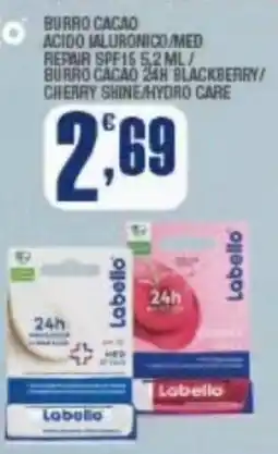 Splendidi e Splendenti Burro cacao Labello offerta