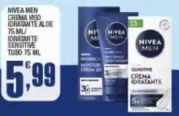 Splendidi e Splendenti Nivea men crema viso idratante aloe offerta