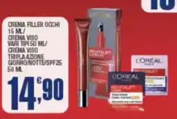 Splendidi e Splendenti Crema filler occhi Revitalift L'Oréal offerta