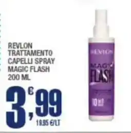 Splendidi e Splendenti Revlon trattamento capelli spray magic flash offerta