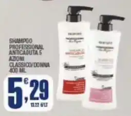 Splendidi e Splendenti Shampoo professional anticaduta 5 azioni classico/donna offerta
