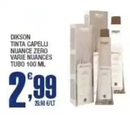 Splendidi e Splendenti Dikson tinta capelli nuance zero varie nuanze offerta