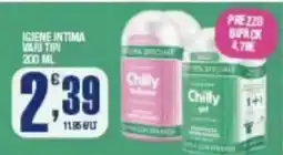 Splendidi e Splendenti Chilly gel offerta