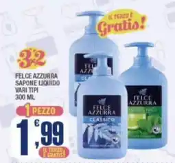 Splendidi e Splendenti Felce Azzurra Sapone Liquido offerta