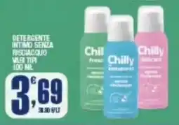 Splendidi e Splendenti Detergente intimo senza risciacquo Chilly offerta