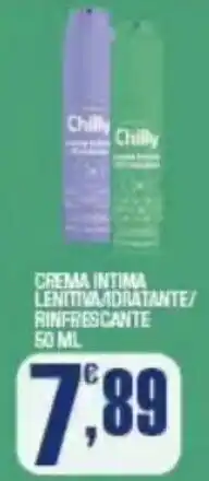 Splendidi e Splendenti Crema intima Chilly offerta