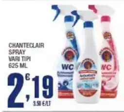 Splendidi e Splendenti Chanteclair spray vari tipi offerta