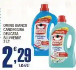 Splendidi e Splendenti Omino Bianco candeggina delicata blu/verde offerta
