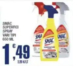 Splendidi e Splendenti Smac superfici spray offerta