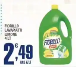 Splendidi e Splendenti Fiorillo lavapiatti limone offerta