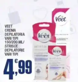 Splendidi e Splendenti Veet crema depilatoria offerta