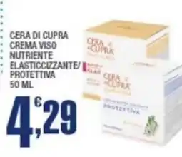 Splendidi e Splendenti Cera di Cupra crema viso nutriente elasticizzante/protettiva offerta