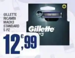Splendidi e Splendenti Gillette ricambi mach3 standard offerta