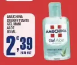 Splendidi e Splendenti Amuchina disinfettante gel mani aloe offerta