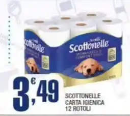 Splendidi e Splendenti Scottonelle carta igienica offerta