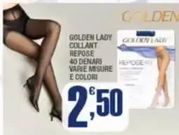 Splendidi e Splendenti Golden Lady collant repose 40 denari offerta