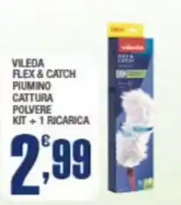 Splendidi e Splendenti Vileda Flex & Catch piumino cattura polvere offerta