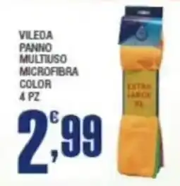 Splendidi e Splendenti Vileda panno multiuso microfibra color offerta