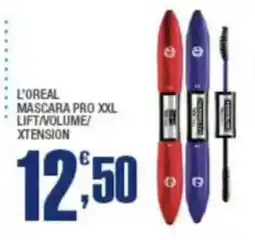 Splendidi e Splendenti L'Oréal Mascara Pro XXL Lift/Volume/Xtension offerta