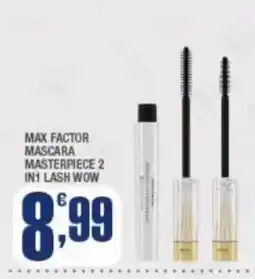 Splendidi e Splendenti Max Factor Mascara Masterpiece 2 in 1 Lash Wow offerta