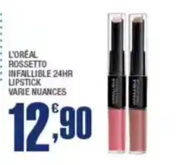 Splendidi e Splendenti L'Oréal Rossetto Infallible 24Hr Lipstick offerta