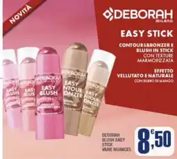 Splendidi e Splendenti Deborah Easy Stick Blush offerta