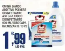 Splendidi e Splendenti Omino bianco additivo polvere disinfettante offerta