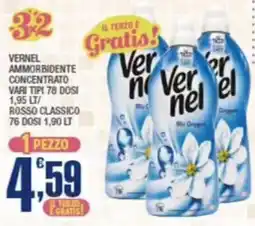 Splendidi e Splendenti Vernel ammorbidente concentrato offerta