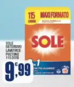 Splendidi e Splendenti Sole detersivo lavatrice offerta