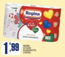 Splendidi e Splendenti Regina di cuori asciugatutto offerta