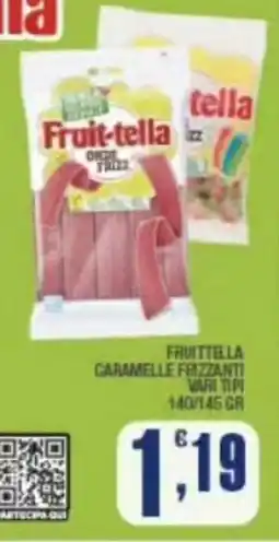 Splendidi e Splendenti Fruit-tella caramelle frizzanti offerta